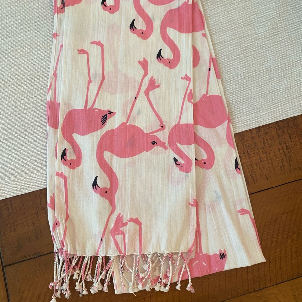 Virginia Johnson Flamingo 🦩 scarf